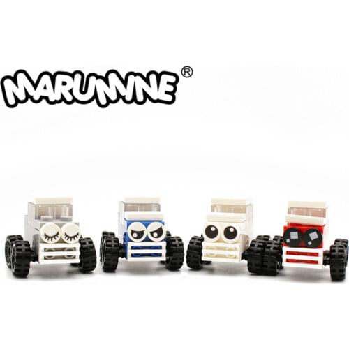 Marumine MOC Cartoon eyes 4 kinds Model Accessories Emotional expression 98138 Educational toys Stacking Bricks