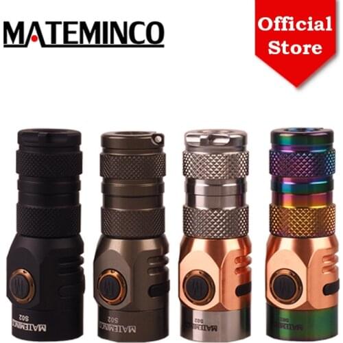 Mateminco S02 4*Cree XPG3/Nichia 219C 2030 Lumens Mini Usb Rechargeable LED Flashlight Torch