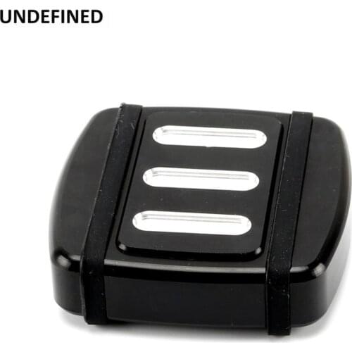 Motorcycle Brake Pedal Pad Cover Black Foot Pegs Footrest for Harley Street 500 750 XG500 XG750 2015-later Dyna Softail Fat Boy