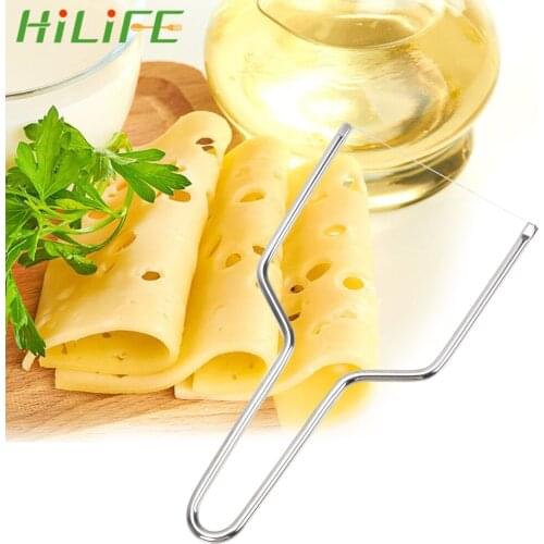 HILIFE Cheese Slicer DIY Practical Durable Butter Cutter Knife Board Multi Functional Stainless Steel Eco-friendly Kitchen Tools