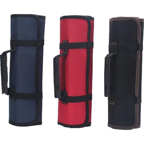 Portable Oxford Cloth Electrician Repairing Tools Storage Roll Bag Organizer
