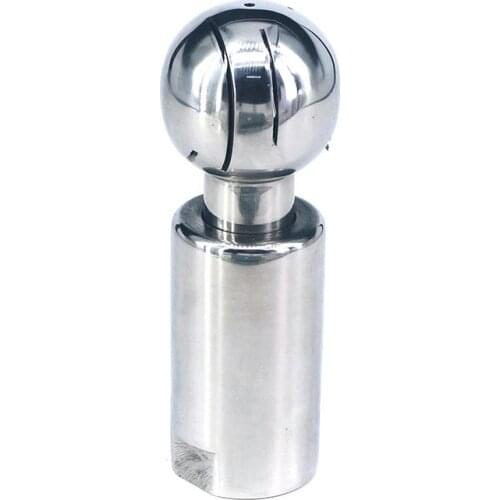 1/2" BSP Female Thread 304 Stainless Steel Sanitary Fitting Rotary Spray Ball Tank Cleaning Homebrew