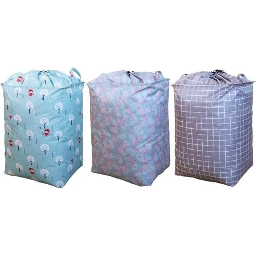 Moving Bag Storage Bag Wardrobe Organizer Large Capacity Thickened Waterproof Dust Proof Clothes Quilt Bedding Accessories