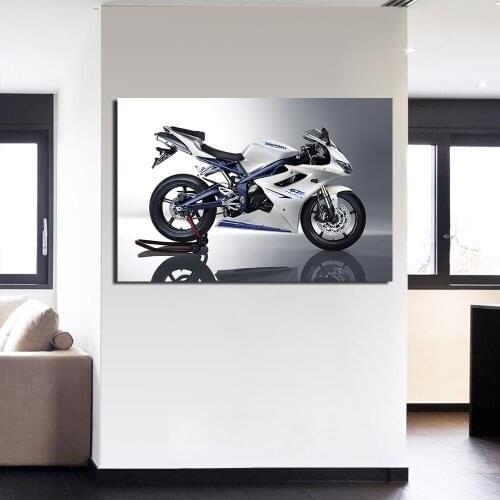 Triumph Daytona 675 Motorcycle Poster Canvas Paintings Wall Art Prints for Living Room Home Decor Modern Pictures