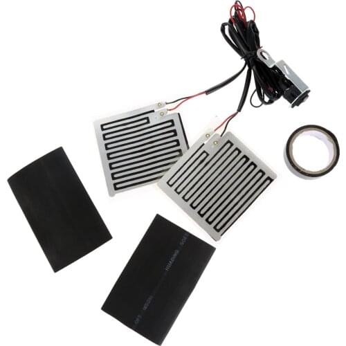 Universal Heated Grips 12V Motorcycle Electric Heating Handle Kit Refit Hand Set Universal Electric Heating Insert Handlebar Pad