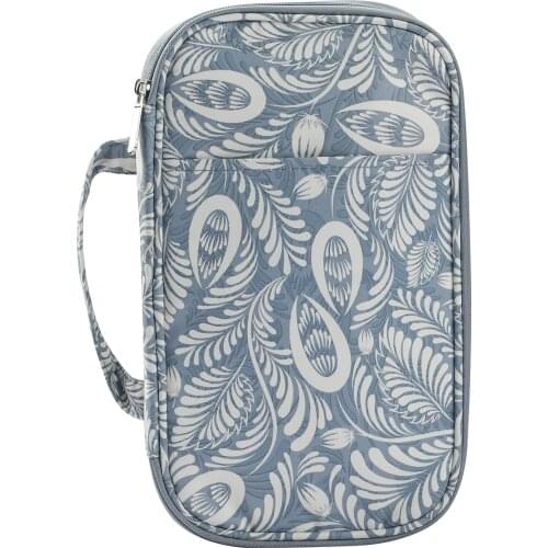 Knitting Tool Storage Bag Durable Printed Square Shaped Crochet Accessories Container Needle Hooks 18*30cm Empty Crochet Bag