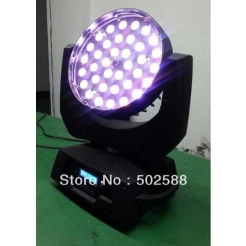 High power 360w 36*10w 4in1 rgbw dmx zoom 10-60 degree auto adjustment quad color led moving head zoom effect stage light