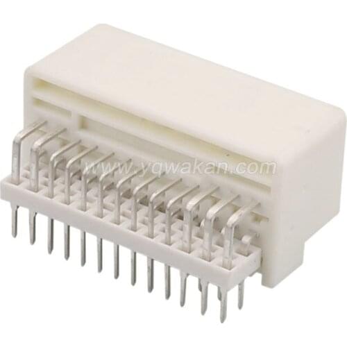 1sets 26pin 90 degrees pin male plug 175571-1 automotive wiring harness unsealed connector 178762-1