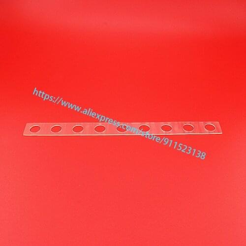 100 Pcs Good Quality Tajima Embroidery Machine Spare Parts Presser Foot Adjusting Rubber 9 Holes Thickness 1mm