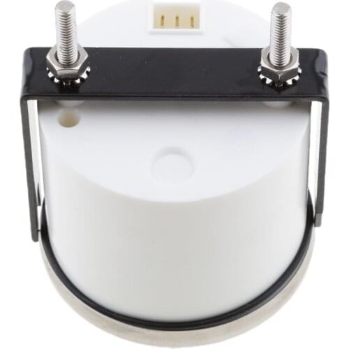 2x Marine Boat Digital Water Level Gauge 0-190ohm 0-100% 52mm 316L Black Chrome