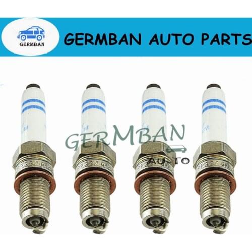 4pcs 04E905612 Spark Plug fit for Audi A1 A3 Q3 fit for VW Volkswagen Beetle Golf Jetta Polo Santana 0241145515 0 241 145 523