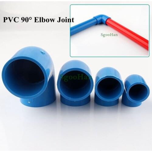 5~50pcs 20~50mm PVC 90° Elbow Connector Hydroponic Planting Framework Aquarium Fish Tank Water Irrigation Fittings Tube Joints
