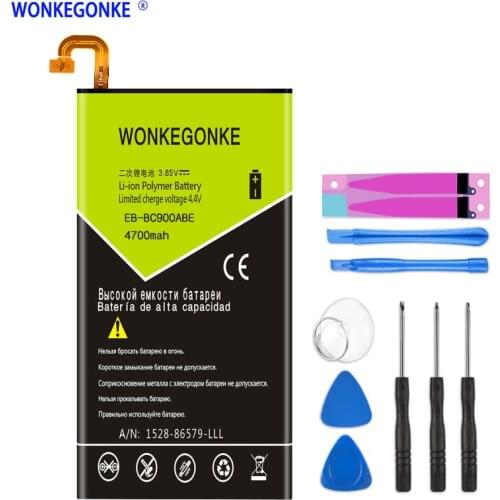 WONKEGONKE EB-BC900ABE Battery For Samsung Galaxy C9 Pro/C9 Pro Duos,SM-C900Y SM-C9008 SM-C900F SM-C9000 Batteries + Tools