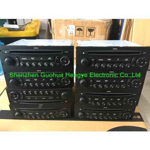 GENUINE RD45 Car Radio with CD USB Bluetooth for Peugeot 207 206 307 308 807 Citroen C2 C3 C4 C5 C8 (set VIN code by yourself