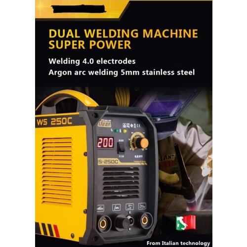 Free Shipping 2021 New Portable WS-200C IGBT TIG Welder argon inverter Tig Welding Machine TIG/MMA 200amp 2 in 1 Welder