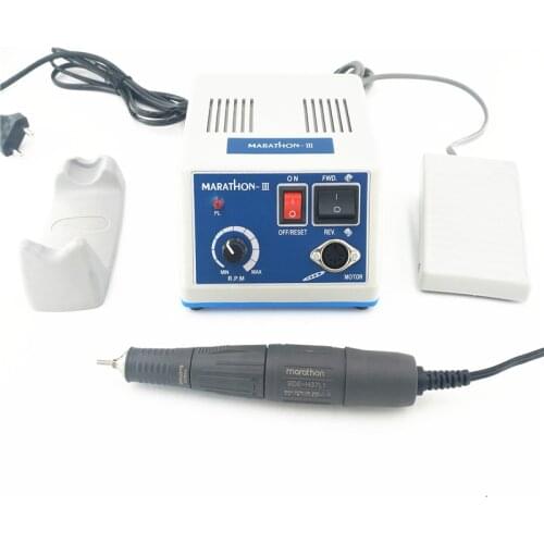 Free Shipping Dental Lab Marathon Micromotor Machine N3 + 35K RPM Polishing Handpiece 110/220V