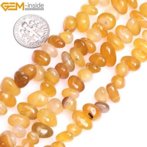 Freeform Potato Agates Beads For Jewelry Making Yellow Green Blue Agat 8X12mm 15inches DIY Jewellery Freeshipping Wholesale