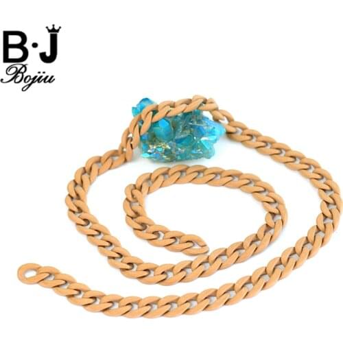 BOJIU Chain Links DIY Accessories For Jewelry Making 1M Resin Connectors Link Chain Findings Making Bag Chains Necklaces NK1064