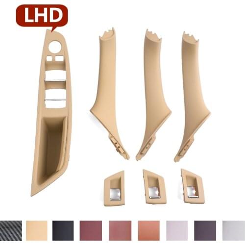 Upgraded New Interior Door Armrest Window Switch Panel Pull Handle Set For BMW 5 Series F10 F11 F18 520i 523i 525i 528i 535i