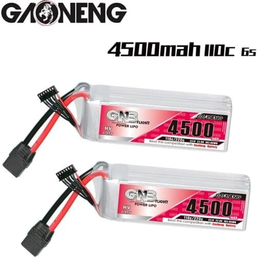 GNB GAONENG 22.8V 4500mAh 6S 110C MAX 220C Lithium battery for 1:8 1/8 RC Car Four Drive Off-Road Boat for FPV Drone Helicopter