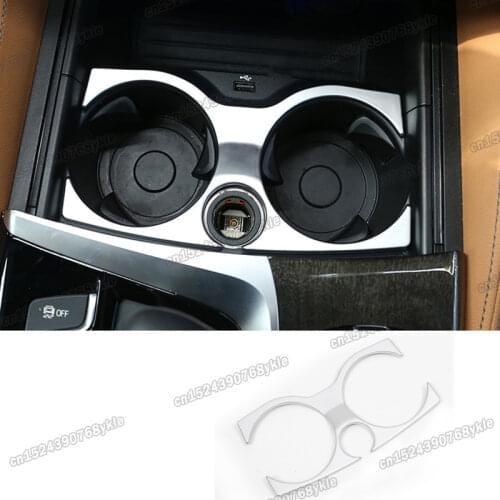 Lsrtw2017 carbon fiber stainless steel car dashboard vent trims for bmw 5 series 528 530 520 540 535 g30 g31 2018 2019