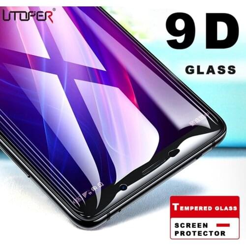 2pcs 9D Tempered Glass For Nokia 7 Plus Glass Protective Glass For Nokia X7 7.1 6 8 2.1 5.1 3.1 Screen Protector Full Cover