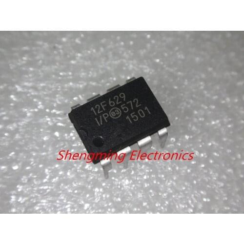 10PCS PIC12F629-I/P PIC12F629 12F629 DIP-8