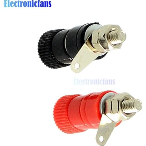 10PCS JS-910B 4mm Banana plug Jack socket Female Binding Post for Speaker Audio