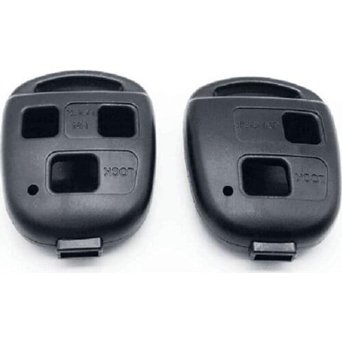 DAKATU 2/3 BT Remote Car Key Shell Case For Toyota Corolla Land Cruiser YARIS CAMRY RAV4 Replacement Remote key shell with log