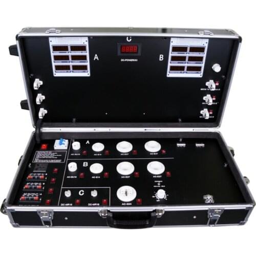 LED demo case,The high-end LED digital display test box,LED lighting demo box 680-13P