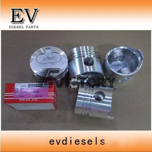 For Nissan engine SD23 piston 12011-09W01 and piston ring set