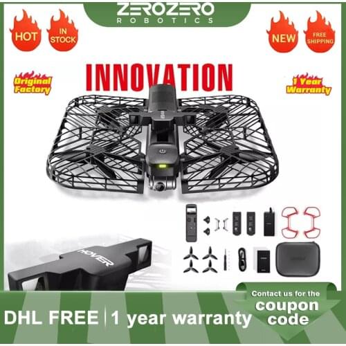 Hover Camera 1 2 Passport Self-Flying Drone 4k Video & 13MP Photography Auto-Follow PK DJI Spark Mavic pro 2 Camera Drone