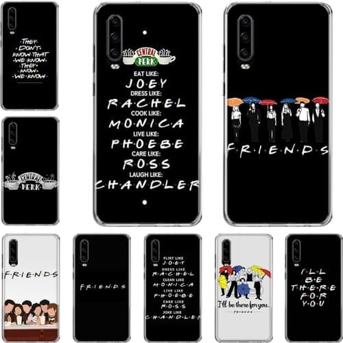 Classic Central Perk Coffee friend TV Phone Case For Huawei P10 P20 P30 P40 Mate 30 20 10 Lite Pro P Smart Z Plus 2019 2018 Cove