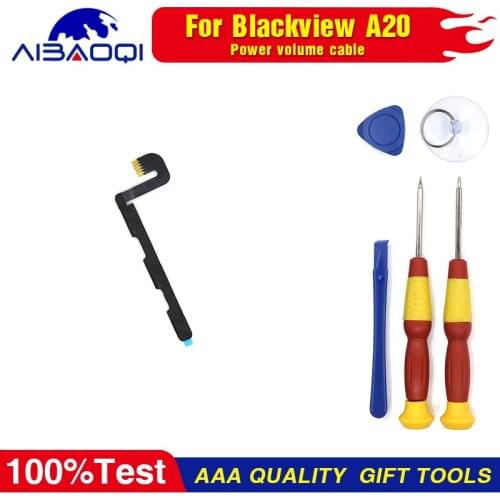 Power On/Off+ Volume FPC Key Up/Down Button Flex Cable FPC For Blackview A20 Phone Perfect Replacement Parts Free Tools