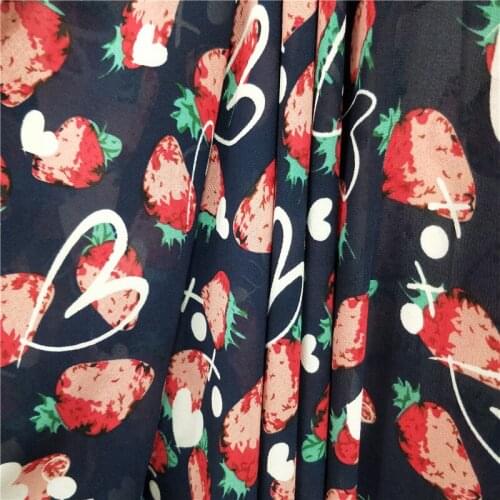 Lovely Fabric Chiffon Fashion Family Wear Dress Shirt Blouse fabric Tissue DIY Tissue chiffon