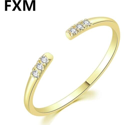 Fashion Rings For Women 2021 Cubic Zirconia Trendy Bijoux Wedding Engagement Bridal Ring Women Rings Gift Drop Shipping