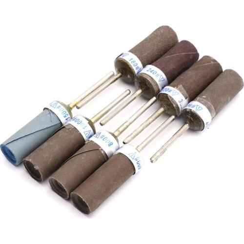 1pcs 180~5000 Grit sandpaper Tool Sanding Belt Sandpaper Grinding Polishing Bands Wheel Electric Drill Accessories With Mandrel