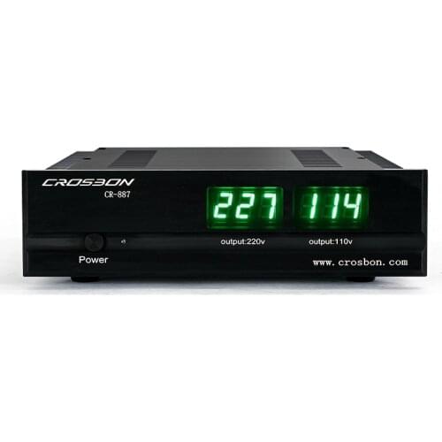 Crosbon Non-inductive O-type Transformer Isolated Audio Power Supply 110V/220V Dual Voltage Output HiFi Audio Equipment