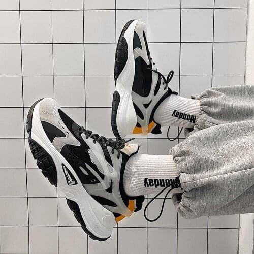 New Arrival Hot-selling Luminous Casual Shoes Mens Comfortable Lace-up Shoes Fashion Light Shoes Outdoor Color Matching Shoes