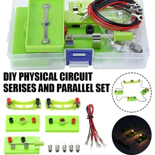 DIY Basic Circuit Electricity Learning Kit Physics Educational Toys For Children STEM Experiment Teaching Hands-on Ability Toy