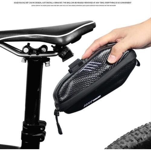Bike Saddle Bag Waterproof Large Capacity Bicycle Saddle Tail Pouch Cycling Accessories for Mountain Bike Road Bike