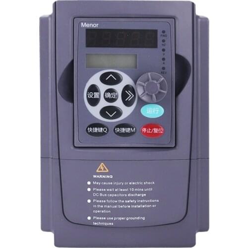 High-performance vector inverter 380V input, 380V output, 0.75/1.5/2.2/3/4/5.5KW