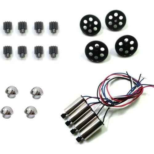 XS809S Main Motor Blade Cover Motor Gerar Main Gear Part Set for Visuo XS809S XS809H XS809W RC Drone Motor Gear Set Accessory