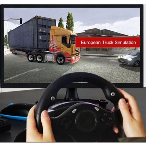 7-in-1 NEW Racing Gaming Steering Wheel Pedals Car Bus Driving for One