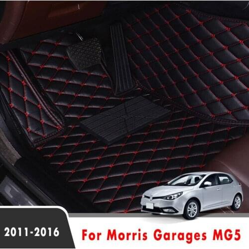 Car Floor Mats For Morris Garages MG5 2016 2015 2014 2013 2012 2011 Custom Auto Leather Foot Pads Automobile Carpets Rugs Covers