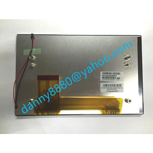 FREE SHIPPING New ORIGINAL 7'' inch C070VW04 V1 V6 LCD industrial control screen display panel FOR AUDI Q5 CAR NAVIGATION DVD