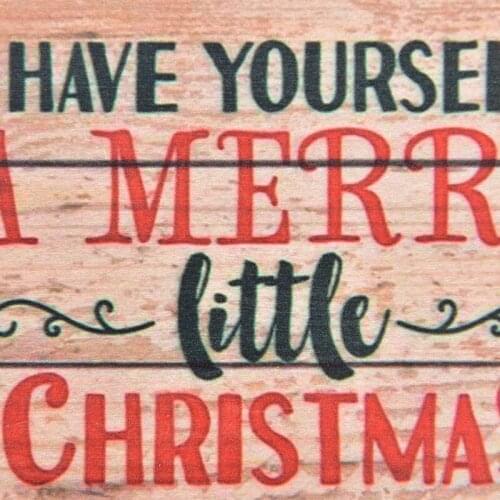 Wooden Door Hanging Panel Sign Christmas Tree Ornament Christmas Decoration