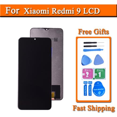 Screen For Xiaomi Redmi 9 LCD Touch Screen Digitizer Panel For M2004J19G M2004J19C Display Replacement Assembly Phone Parts