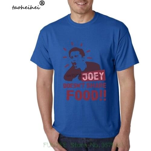 Tshirt Hipster Cool O Neck Tops Friends Tv Show Joey Food Nice Awesome Mens T Shirt Best Birthday Gift