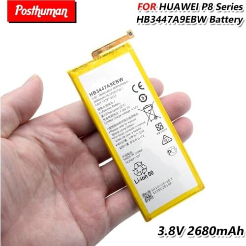 HB3447A9EBW Rechargeable Lithium Li-Po Replacement Phone Battery For Huawei Ascend P8 GRA-L09 GRA-L03 GRA-CL00 GRA-CL10